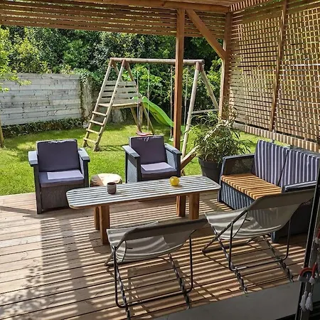 With Swimming Pool Near Ocean And Forest