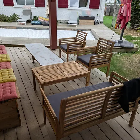 With Swimming Pool Near Ocean And Forest *